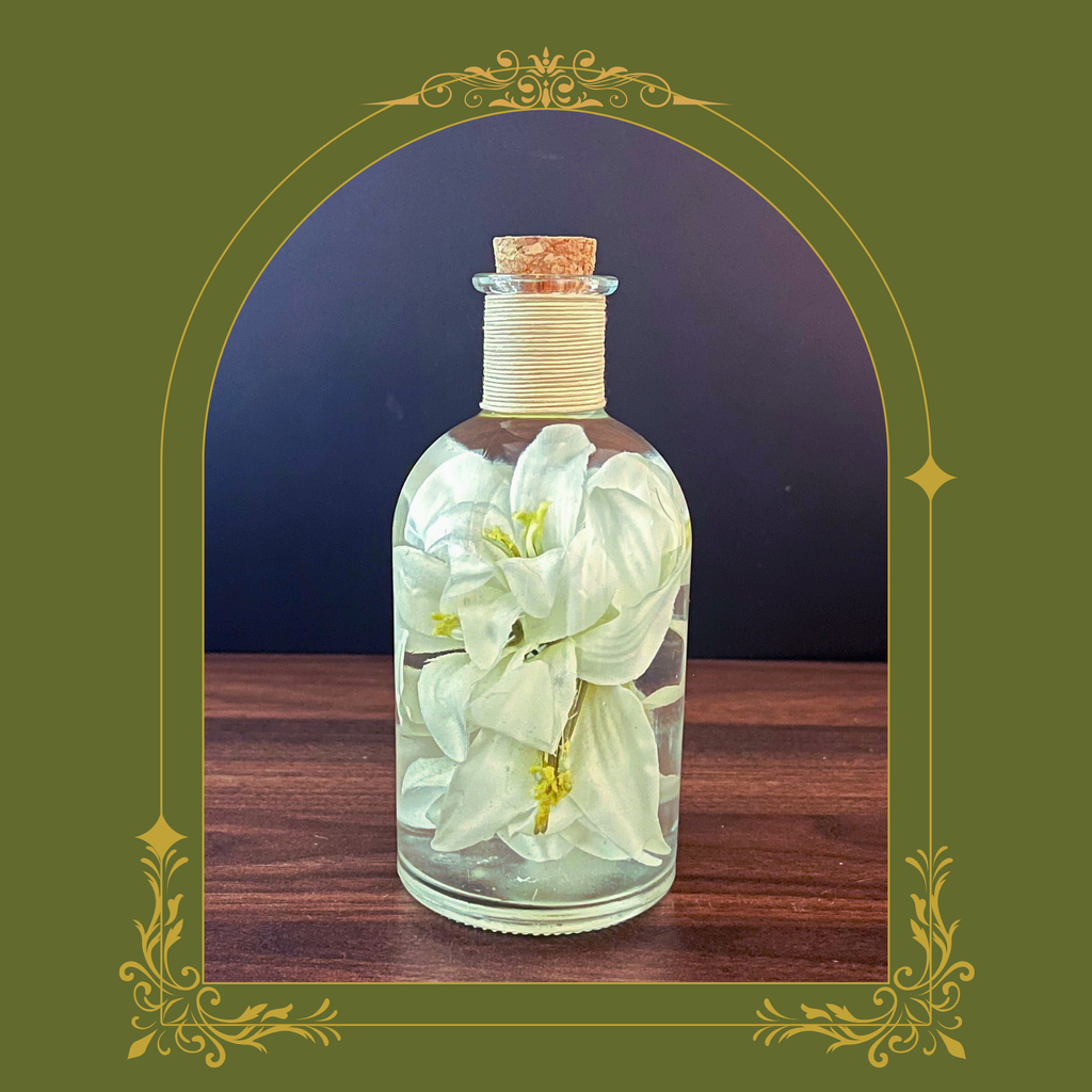 White Lily Botanical Specimen