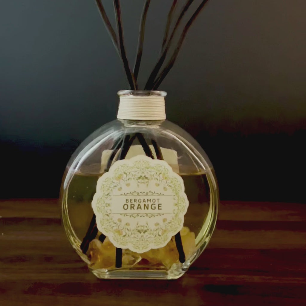 Bergamot Orange Reed Diffuser Set