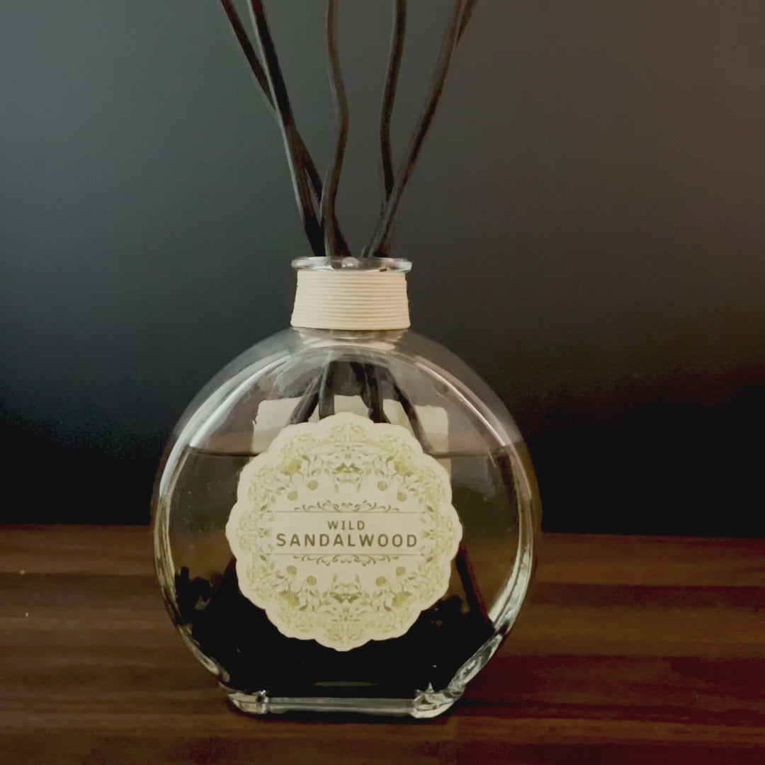 Wild Sandalwood Reed Diffuser Set